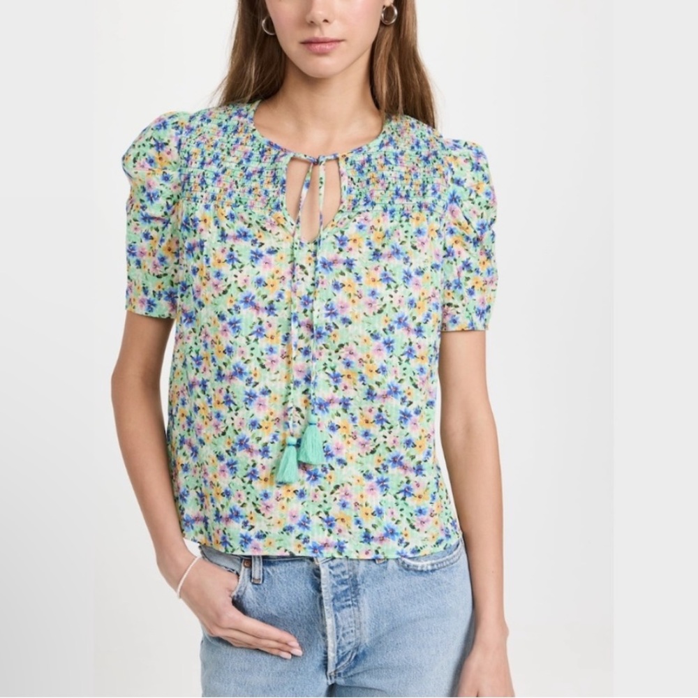 NEW NWT Shoshanna Kira Top with Tassels size S